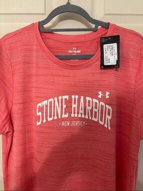 Under Armour Women’s Stone Harbor Coral Performance Short Sleeve Tee